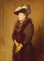 De vrouw van de kunstenaar, 1893